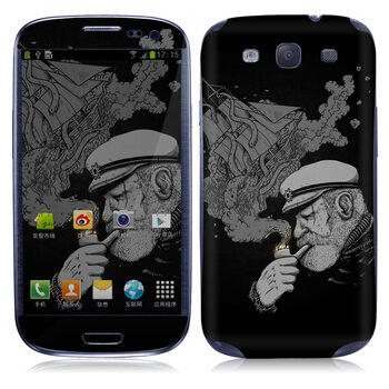 IdeaSkin 三星 I9300 Galaxy SIII/I9308/I939 老船长的回忆 外壳保护套皮贴膜 DCUC081922