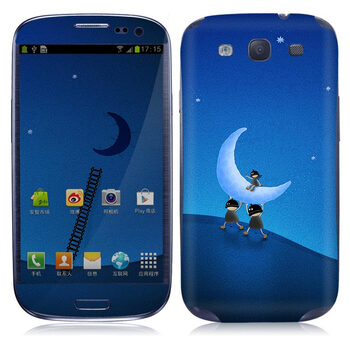 IdeaSkin 三星 I9300 Galaxy SIII/I9308/I939 他们偷走了月亮 外壳保护套皮贴膜 DCUA750488