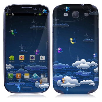 IdeaSkin 三星 I9300 Galaxy SIII/I9308/I939 电闪雷鸣 外壳保护套皮贴膜 DCUA750492