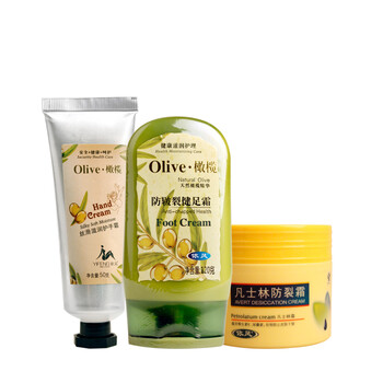 依风 olive 冬季防皴裂超值护理 （防裂霜100g+手霜50g+健足霜120g）