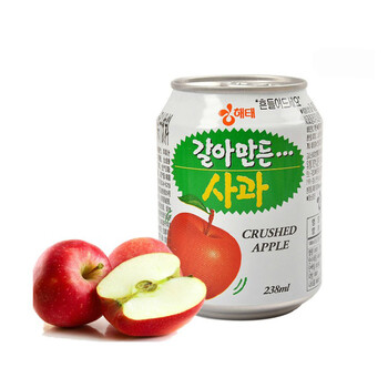海太苹果汁饮料 韩国进口食品 238ml*12