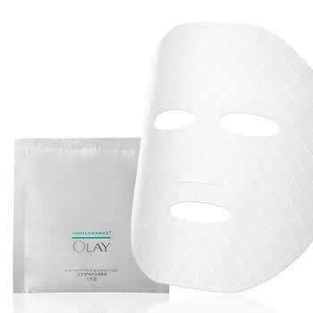 玉兰油OLAY 水感透白美白淡斑面膜10片(答谢品无外盒）