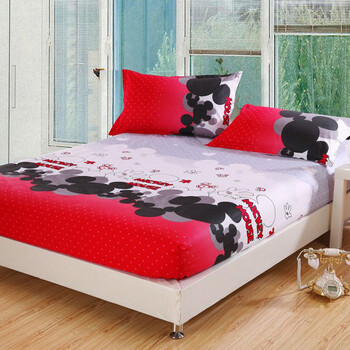 安意道床上用品120*200/150*200/180*200cm三个尺寸床用全棉单床笠ZN03 二十一号花型 120*200cm