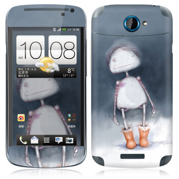 IdeaSkin HTC One S/Z560e 皮肤 你冷吗？ 外壳保护套皮贴膜 DBYC191984