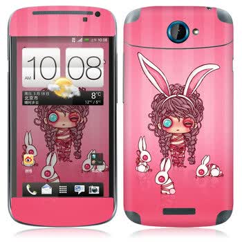 IdeaSkin HTC One S/Z560e 皮肤 装兔子女孩 外壳保护套皮贴膜 DBYA850537