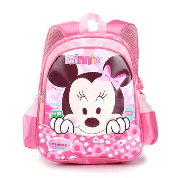 Disney/迪士尼幼儿园书包宝宝书包SM80227 玫红 1
