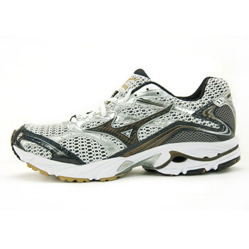 Mizuno 美津浓 正品热卖 男女款 跑步鞋 Wave Nexus 5 原价668 Y08KN15045白/银/黑 44