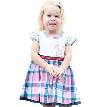 安宝儿女童外出服集合大清仓，全部39元！婴儿短袖外出服宝宝服饰 A8831粉红 36M/100cm