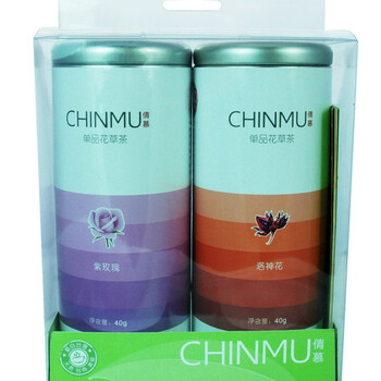 倩慕CHINMU 紫玫瑰花茶+洛神花（礼盒装）