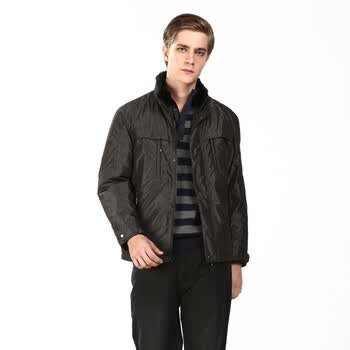 波司登男装 商务休闲羽绒服 1192-08025 N002(黑灰) 54A(190/104)