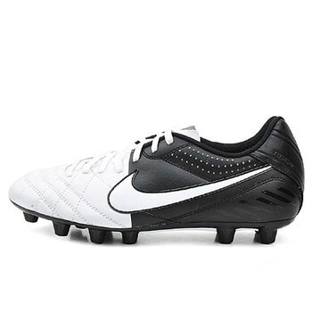 耐克nike热销新品男子低帮传奇4黑白配色胶质短钉hg足球鞋f 509088