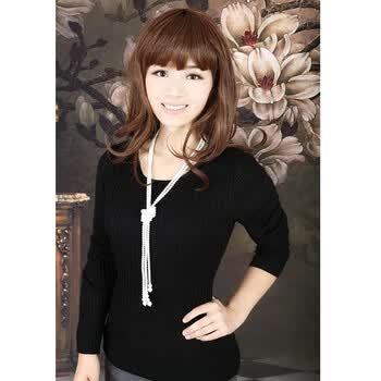 瑂诗蒂 天然<em>白砗磲</em>长款<em>毛衣链</em>时尚饰品【<em>图片</em>