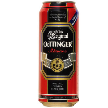 【奥丁格啤酒】德国 Oettinger奥丁格黑啤酒 5