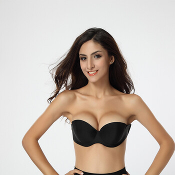 S诱惑 布面聚拢隐形<em>文胸</em>贴 无痕<em>无肩带</em>隐形胸
