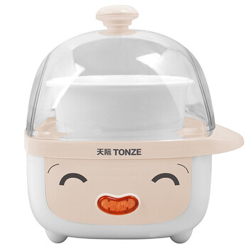
                                        
                                                                                天际(TONZE)煮蛋器蒸蛋器  鸡蛋羹蒸鸡蛋器蒸蛋机蒸饺子蒸馒头 家用多功能 DZG-W405E （5个蛋量）                