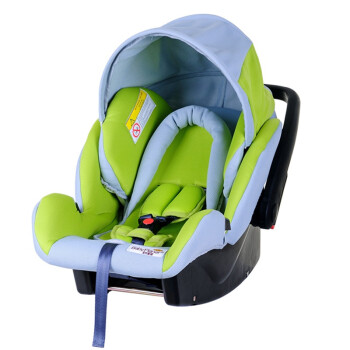 宝贝星球 普乐尔(绿蓝)汽车儿童安全座椅 适用