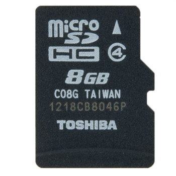 东芝（TOSHIBA）8G TF（microSDHC）存储卡（Class4）