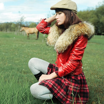 毛领G1966 红R M【图片 价格 品牌 报价】