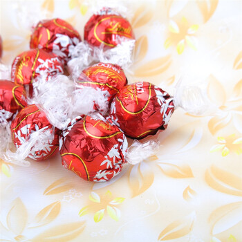 瑞士Lindt瑞士莲软心牛奶巧克力10粒装120g【