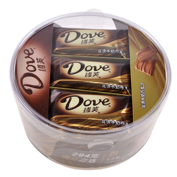 德芙+丝滑牛奶巧克力+294g*1盒