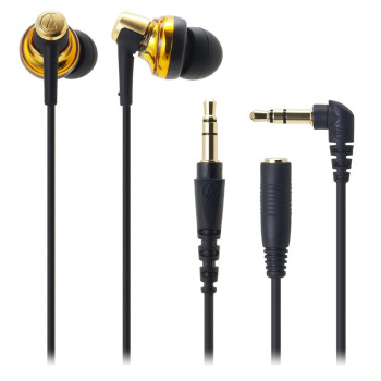 铁三角(Audio Technica) ATH-CKM500 入耳式耳机 销售冠军升级版 2012VGP最佳音质金奖产品 金色