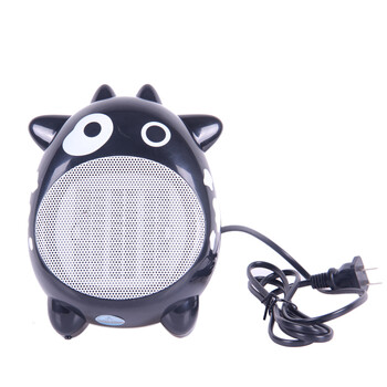 酷宝礼坊 迷你型牛牛取暖器(热风扇) 可爱创意保暖家居桌面摆件 送家人朋友 摆放于办公室 黑色【图片 价格 品牌 报价】