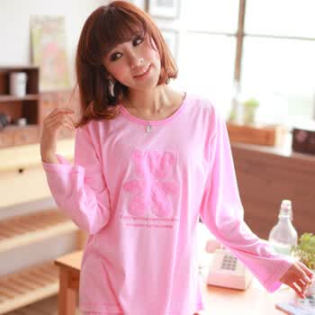 艾塞亚(aisaiya)春夏季优质针织<em>棉睡衣</em>家居服套