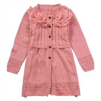 朵拉米拉 女中大儿童中<em>长款毛衣外套</em> 2012新款