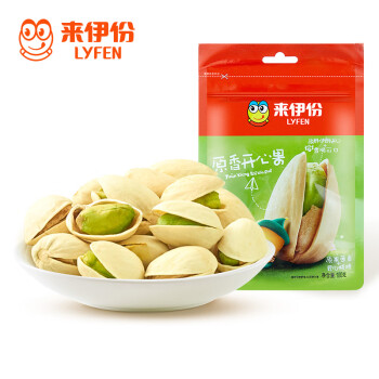 来伊份 每日坚果炒货 休闲零食特产 开心果100g/袋