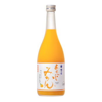 梅乃宿蜜柑酒720ml日本原装进口酒配制酒女士果酒甜酒梅子酒梅酒