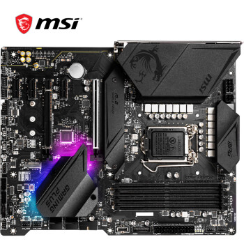 微星 MSI MPG Z490 GAMING PLUS 电竞板电脑主板（Intel Z490/LGA 1200）