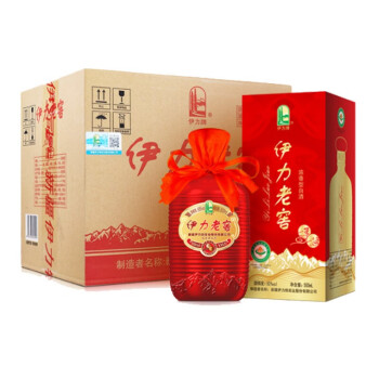 2018年老酒伊力特伊力老窖浓香型白酒新老包装随机发货50度整箱500ml6
