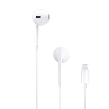 ENKOR恩科 适用苹果耳机Lightning扁头有线手机耳机iPhone14 13/7/8plus/XS/Max/XR/11/12 iPad 蓝牙版