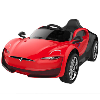 遥控赛车儿童玩具车特斯拉四轮电动车可坐人四驱跑车双驱车宝宝汽车