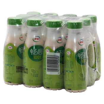 新日期伊利畅意100乳酸菌饮品320ml12瓶整箱原味学生优酸乳酸牛奶学生