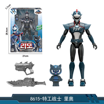 新款迷你特工队x恐龙力量战士公仔人偶声光玩具全套战甲变形恐龙特工