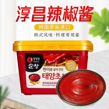 清净园 韩式辣酱石锅拌饭酱辣椒酱韩式烤肉火锅调味酱大酱汤 淳昌辣椒