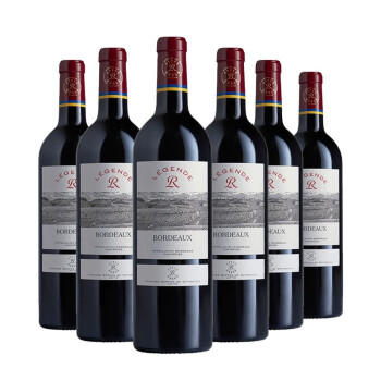 法国2018传奇源自拉菲罗斯柴尔德波尔多红葡萄酒750ml*6（拉菲传奇DBR行货） 整箱装