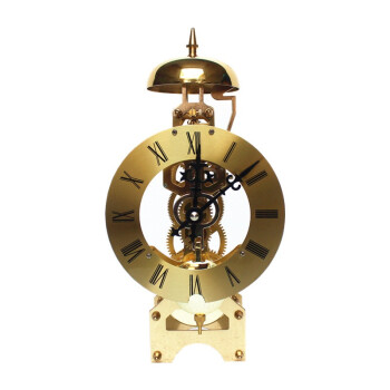 机械座钟老式上弦链发条纯铜机芯实木报时客厅机械挂钟表美式复古机械