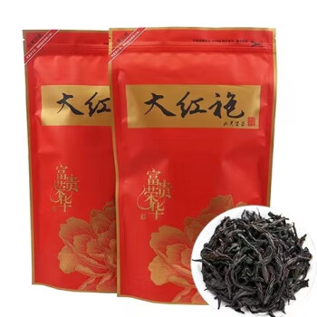 新茶正宗武夷山大红袍浓香型散装乌龙茶袋装250g500g大红袍两袋子