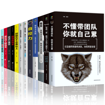 正版12册 管理类书籍 不懂带团队你就自己累识人管人用人气场管理方面的书籍如何管员工才会听管理学书籍