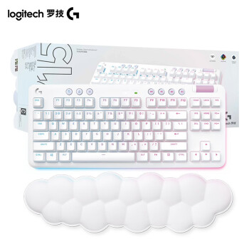 logitech 罗技 G） G715极光无线机械键盘游戏电竞RGB灯效GX机械轴87键 G715 GX-Linear（类红轴）