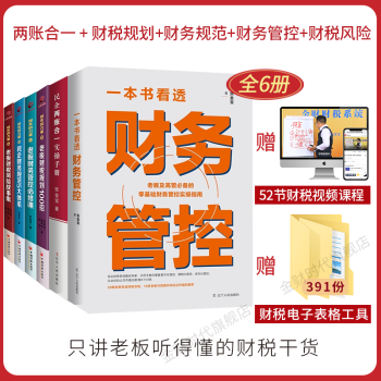 合一实操手册书籍一本书看透财务管控书籍张金宝全套装共6册52节视频