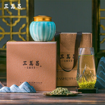 三万昌 碧螺春2021新茶绿茶苏州洞庭山原产明前茶特级一等嫩芽茶叶