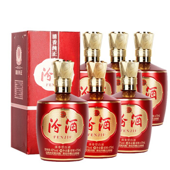 汾酒白酒1915巴拿马10清香型42度475ml6瓶整箱装