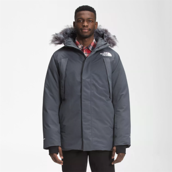 The North Face 北面New Outerboroughs 男士防水防风保暖鹅绒羽绒服 灰色 S