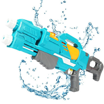 丹米琦 儿童玩具水枪 双头喷射大容量高压水枪沙滩戏水玩具 男孩女孩