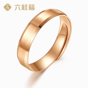 素简 k金戒指18k玫瑰金彩金情侣对戒求婚结婚订婚戒指电商专款 男士活