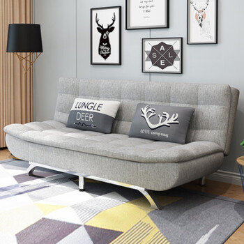 百诺恩小户型沙发科技布可折叠沙发床两用卧室简约现代客厅懒人布艺