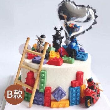 乐高蛋糕lego冒险生日蛋糕大师拯救世界网红儿童创意广州北京上海深圳
